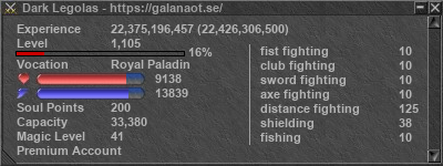 Signature for player Dark Legolas