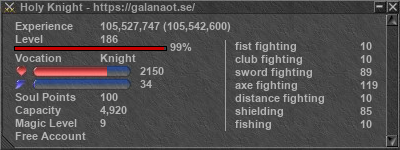 Signature for player Holy Knight